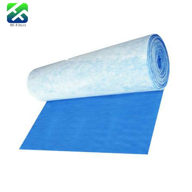High Dust Holding Capacity Hepa Filter Roll Air Conditioner Cloth Filter For G2/G3/G4/F5