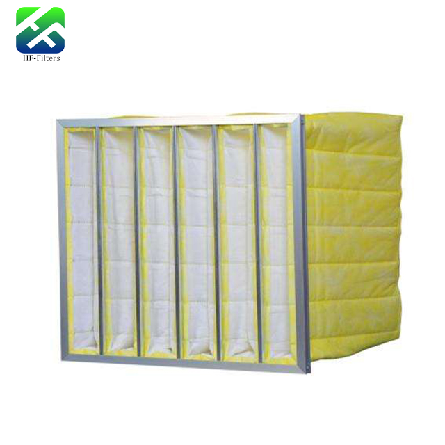 Hfilters Wholesale pocket filter f8 class medium efficiency filter