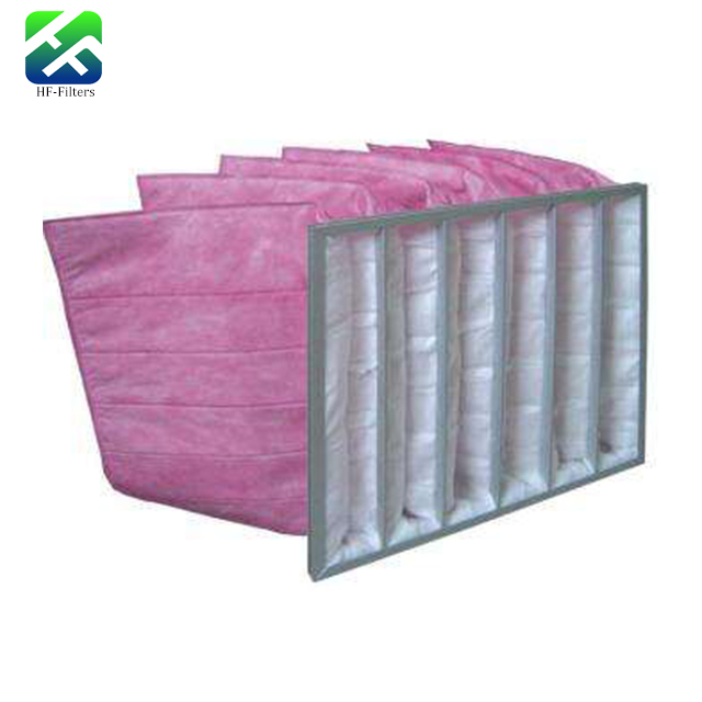 Customized High Dust Holding Capacity Plastic Frame Air Pocket Filter For G4/F5/F6/F7/F8/F9
