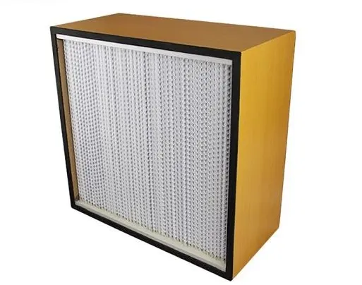 OEM High quality Box Type Wooden Frame Separator Industrial HEPA Filter